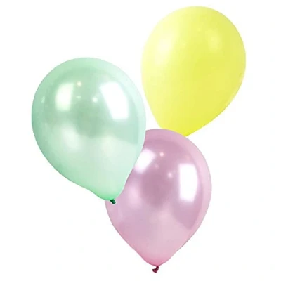Imagen de Talking Tables Globos de colores pasteles para fiestas cumpleanos