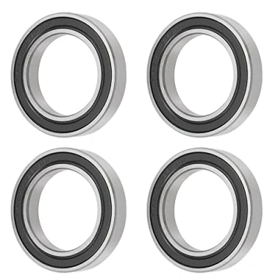 Imagen de 4 piezas MR24377 2RS 24 x 37 7 mm Deep Groove Ball Bearing Double Shield Steel for BB90 Bottom Bracket