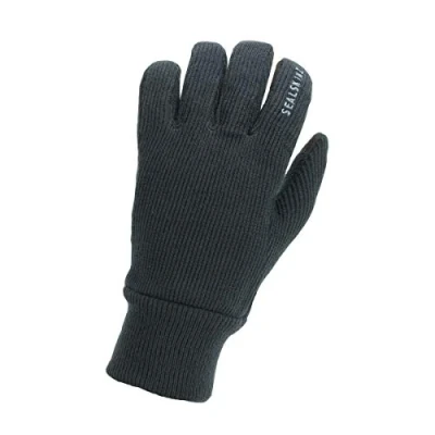 Imagen de SealSkinz Windproof All Weather Knitted Guantes, Unisex, Gris, S