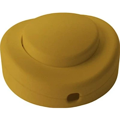 Imagen de Electraline 70563 Interruptor de pie, color dorado