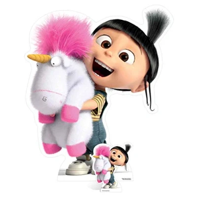 Imagen de Star Cutouts Ltd Agnes and Fluffy Unicorn Life Cortador de cartón y Madera, 118 x 100 cm, Multicolor
