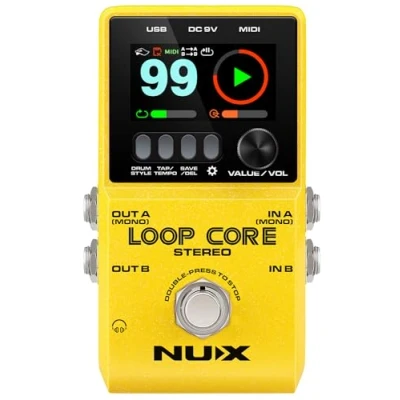 Imagen de NU X Pedal estéreo Loop Core con pantalla LCD HD a color
