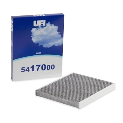 Imagen de UFI Filters, Filtro de Habitáculo Carbón Activo 54.170.00, Recambio, Apto para Coches, Modelos Ford B Max, EcoSport, Fiesta, KA, Puma, Tourneo y Transit
