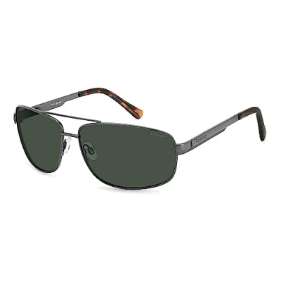 Imagen de Polaroid P4314 Y2 A4X 63 Gafas de Sol, Negro (Black/Green Polarized), Hombre