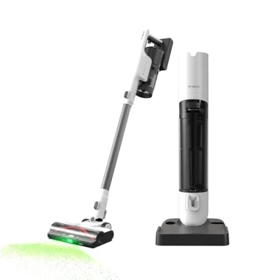 Imagen de Tineco Pure One Station 5 Plus Aspiradora Inalámbrica Inteligente con Base para Suciedad de 2,5L, Autolimpieza Completa, Succión 175W, Sensor iLoop, Apta Suelo Duro y Moqueta