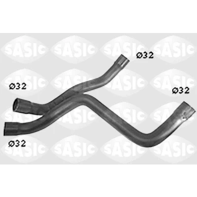 Imagen de SASIC SWH6835 Manguitos de Radiador a la izquierda abajo VOLKSWAGEN: Polo III Hatchback, Lupo / 3L, SEAT: Arosa