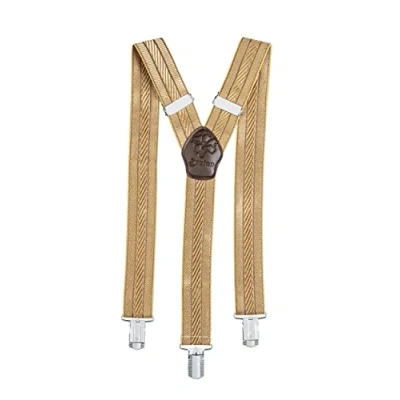 Imagen de Wenko Maximex Tirantes dorados, forma clásica de Y, evitan que los pantalones resbalen, longitud ajustable hasta un máximo 125 cm, con clips metálicos