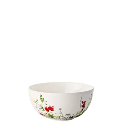 Imagen de Rosenthal Brillance Fleurs Sauvages Ensaladera, Porcelana De Hueso, Multicolor, 18 cm