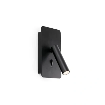 Imagen de Faro Barcelona 62118 SUAU LED Lámpara aplique negro diseñado por Nahtrang