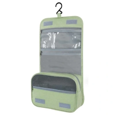 Imagen de AiQInu Neceser Viaje,Impermeable de Gran Capacidad Maquillaje,Bolsa Aseo con Gancho Colgante para Hombre y Mujer Accesorios Viaje