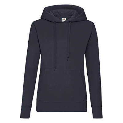 Imagen de Fruit of the Loom 62 038 0 Sudadera, Mujer, Azul Oscuro, Mediana (M)