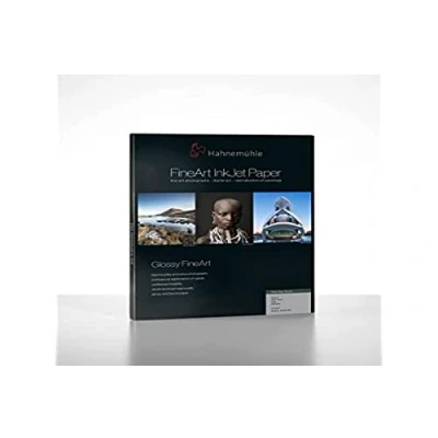 Imagen de Hahnemühle Photo Rag Baryta A4 Papel (De alto brillo, 315 g/m², 0.39 µm, 35 65%, 10 30 C, 50 86 F)