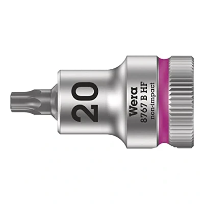 Imagen de WERA 05003061001 8767 B HF TORX 20 x 35 mm Vaso de punta Zyklop con función retención 3/8&quot;