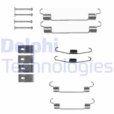 Imagen de DELPHI LY1343 Juego de accesorios, zapatas freno HONDA: Jazz 2