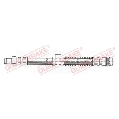 Imagen de QUICK BRAKE 32.973 Latiguillos de Freno 452 M10x1 CITROËN: Xsara Hatchback, Picasso, ZX PEUGEOT: Partner I Furgón