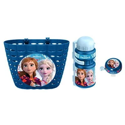 Imagen de Stamp Combo Frozen II (Basket + Drinking Bottle Bell), Girls, Azul