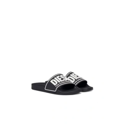 Imagen de Diesel Chanclas de baño blackwhite (y02854p4441h0958), Mujer, Talla: 38, Black white (y02854 p4441 h0958) Zapatos