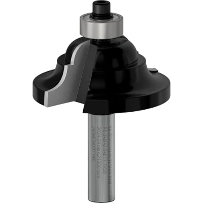 Imagen de Bosch Professional 2 608 628 397 Fresa para perfilar D 8 mm, R1 6,3 B 15 L 18 G 60 mm (pack de 1)