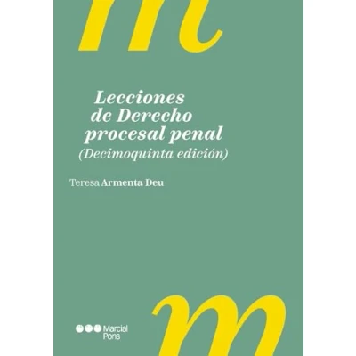 Imagen de Lecciones de Derecho Procesal Penal 15.ª ed. (Manuales universitarios)