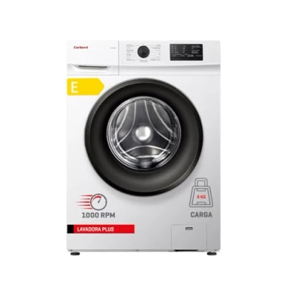 Imagen de Corbero Lavadora Carga Frontal 6 Kg CLH610MC 1000 Rpm 15 Programas Inicio Diferido Lavado Rápido Eficiencia Energética E, Blanco