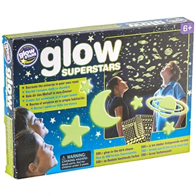 Imagen de The Original Glowstars Company B8800 Brainstorm Toys Glow Superstars, Various