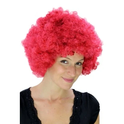 Imagen de WIG ME UP Peluca Afro roja, Tokio, Foxy Brown, Funk, Disco. PW0011 PC12