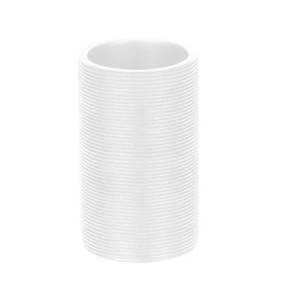 Imagen de Gedy Kyoto Vaso de Sobremesa, Poliresina, Blanco, 11.1x7.5x6.6 cm