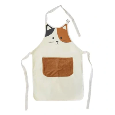 Imagen de Balvi Delantal Kitty Calico con Bolsillo Incluido 80 cm. Poliéster