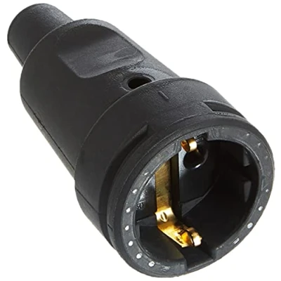 Imagen de Base de Enchufe Kopp Aérea Negro 250 V 16 A