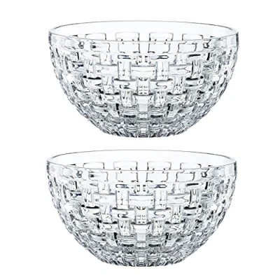 Imagen de Nachtmann Bossa Nova 102253 Juego de 2 cuencos redondos cristal, diámetro 15 cm, transparente