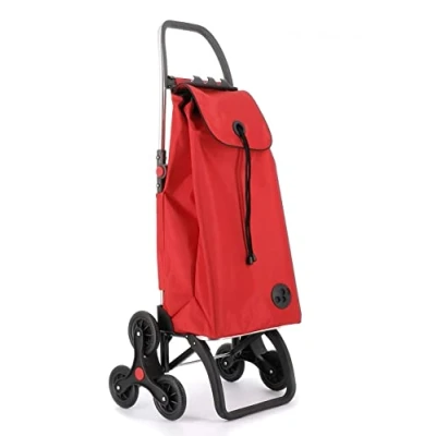 Imagen de Carro Rolser I MAX MF 6 Ruedas Sube Escaleras Plegable Rojo