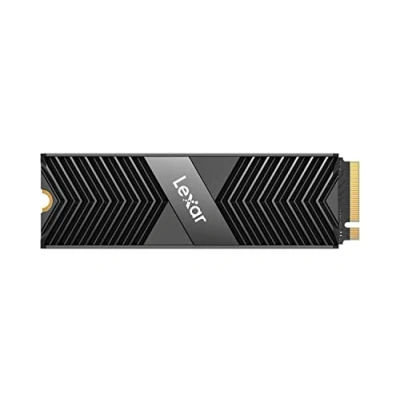Imagen de Lexar Professional NM800 PRO con disipador de calor 512GB SSD, M.2 2280 PCIe Gen4x4 NVMe 1.4 SSD Interno, hasta 7450 MB/s Lectura, 3500 Escritura, Para PS5, Jugador (LNM800P512G RN8NG)