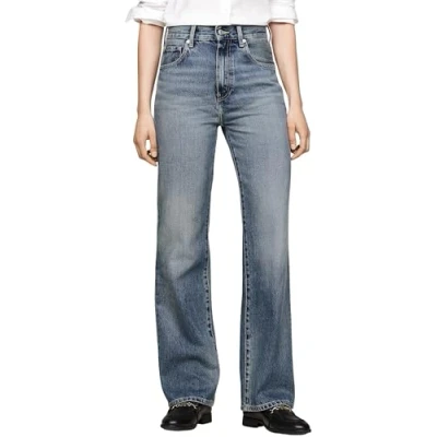 Imagen de Tommy Hilfiger Vaqueros Mujer Relaxed Bootcut Fit, Azul (Pat), 28W / 32 L