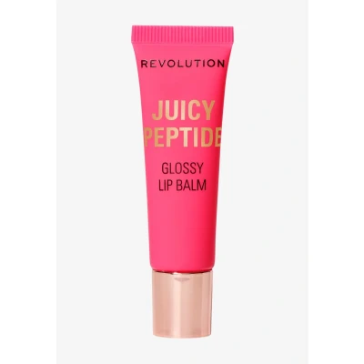 Imagen de Revolution Juicy Peptide Lip Balm, Bálsamo Labial Hidratante con Péptidos, Escualano y Vitamina E, Vegano Libre de Crueldad, 8ml, Guava Rum Punch Coral