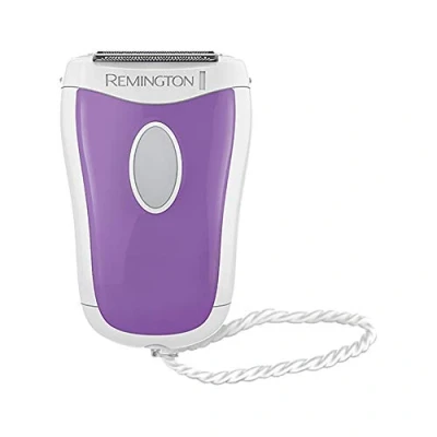 Imagen de Remington Depiladora Mujer Smooth &amp; Silky Compact, Afeitadora Femenina, Eléctrica Inalámbrica, Diseño Compacto, Ideal para Viajar, Resistente al Agua, Funciona con Pilas, WSF4810