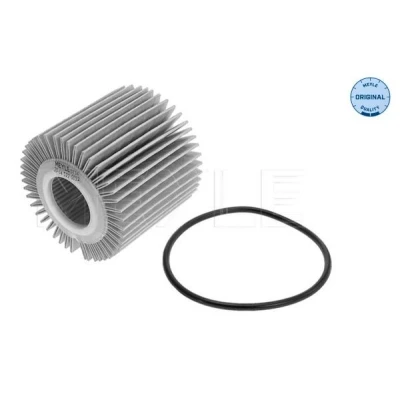 Imagen de MEYLE 30 14 322 0012 Filtro de aceite ORIGINAL Quality con junta Cartucho filtrante TOYOTA: Auris Hatchback, Yaris II III Hatchback