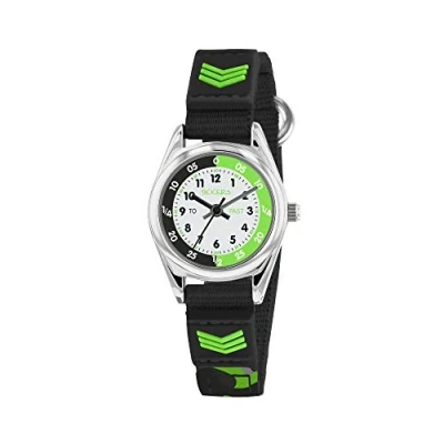 Imagen de Tikkers Reloj Analógico para Niños de Cuarzo con Correa en Tela TK0154