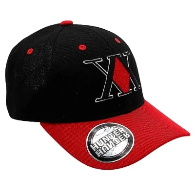 Imagen de ABYSTYLE Hunter X Gorra Emblema negro y rojo, Talla única