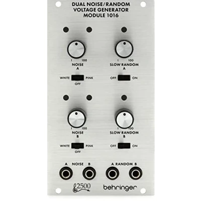 Imagen de MÓDULO GENERADOR de VOLTAJE ALEATORIO/RUIDO dual Behringer 1016 Legendary 2500 Series Módulo fuente ruido para Eurorack