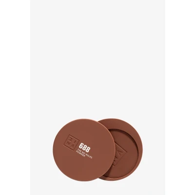 Imagen de 3INA MAKEUP The No Rules Powder 688 Marrón oscuro Polvo Compacto 3 en 1 Ojos Labios y Mejillas con Ácido Hialurónico Ceramidas Polvos Fórmula Ligera Vegan Cruelty Free