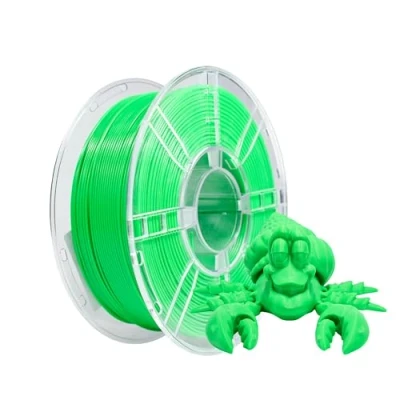 Imagen de iBOSS filamento PETG de 1,75 mm, mayor tenacidad, impresora 3D PETG, bobina 1 kg, precisión dimensional +/ 0,02 impresión para 3D, verde hierba