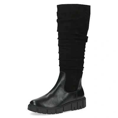 Imagen de Caprice Botas de cuña Black comb, Mujer, Talla: 37, comb Zapatos