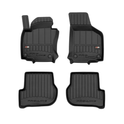 Imagen de FROGUM 3D407008 Juego de alfombrillas suelo Caucho delante y detrás 4 negro VOLKSWAGEN: Golf 5, 6, SEAT: Leon II Hatchback norauto,