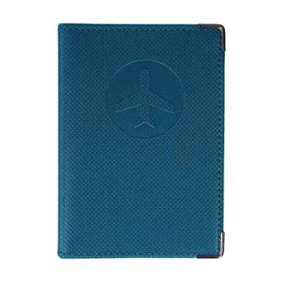 Imagen de Color pop® Protector para pasaporte antirrobo, fabricación francesa, de PVC, protección datos personales, 13,4 x 9,6 cm
