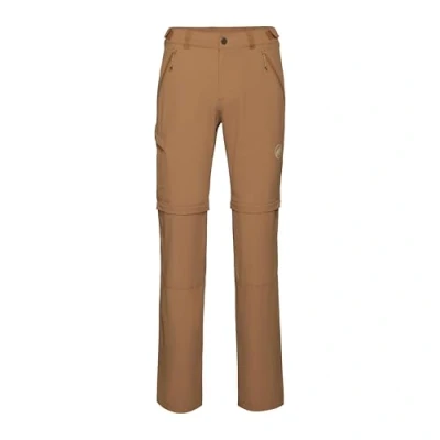 Imagen de Mammut Runbold ZIP OFF Pants MEN Pantalones montañeros largos, Hombre, Talla: 48, Claystone