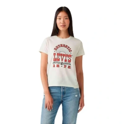 Imagen de Levi&#039;s THE Perfect Camiseta estampada, Mujer, Talla: XS, Holiday tee black