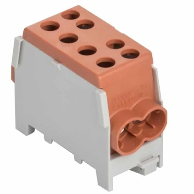 Imagen de HLAK 35 M2 35/25 mm² 1 pol. Marrón Terminales de derivación línea principal