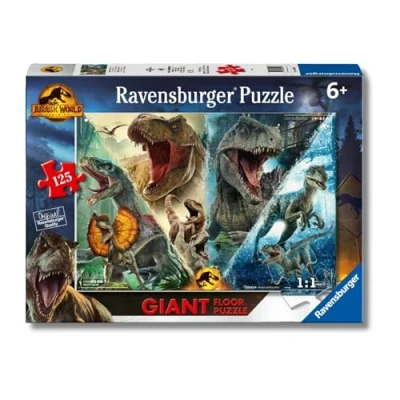 Imagen de Ravensburger Puzzle Jurassic World, Colección 125 Giant Suelo, Piezas, para Niños, Edad Recomendada 6+ Años