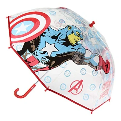 Imagen de CERDÁ LIFE&#039;S LITTLE MOMENTS Paraguas Transparente de The Avengers Licencia Oficial Marvel (2400000548)