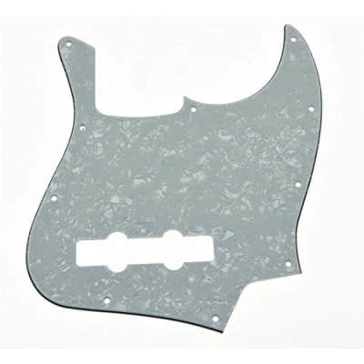Imagen de KAISH White Pearl Jazz J Bass Golpeador para defensa de 4 cuerdas EE.UU. y mexicano
